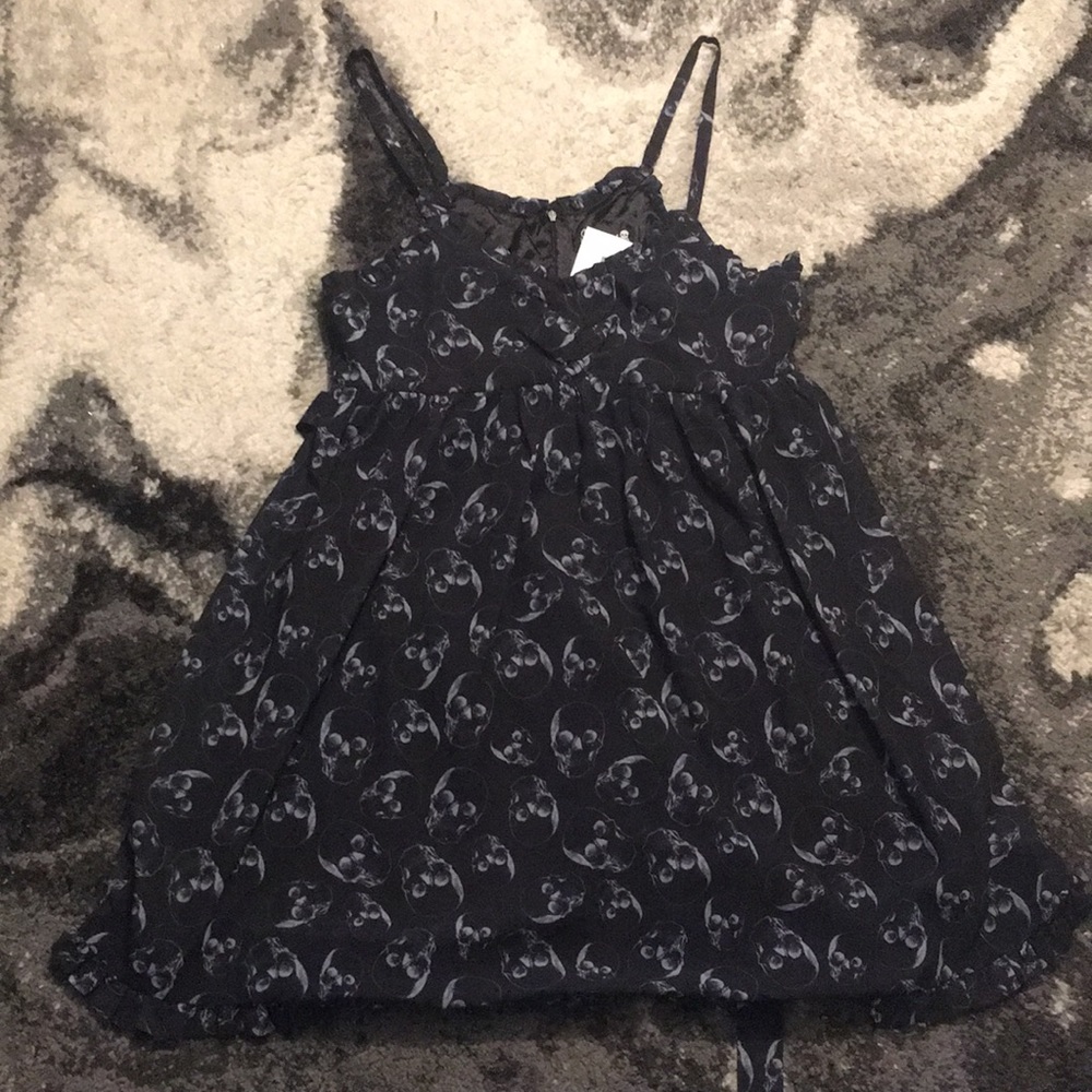 Skull 💀 Babydoll Dress